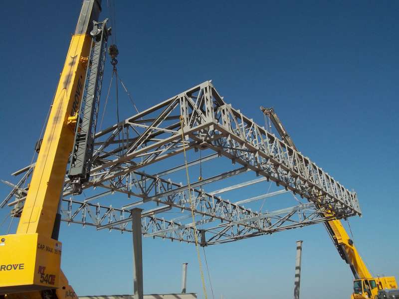 Milicic S.A. / Fabricación y Montaje de Marquesina para Mina Vale