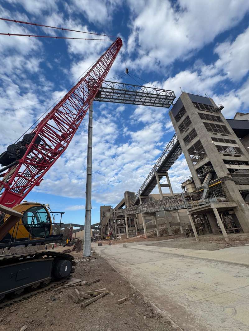 Terminal 6 – Interconexión a manipuleo | Ingeniería y montaje