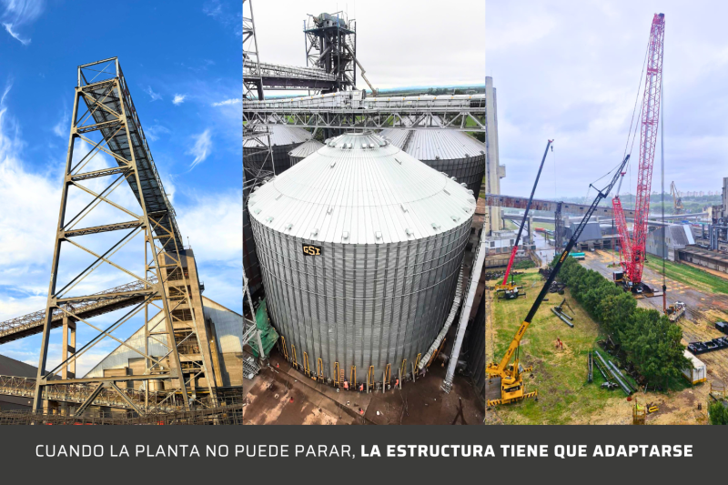 Obras en plantas en funcionamiento 