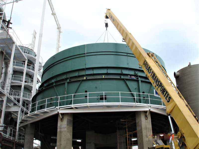 Molinos Agro S.A. / Fabricacion y Montaje Edificio Extracción