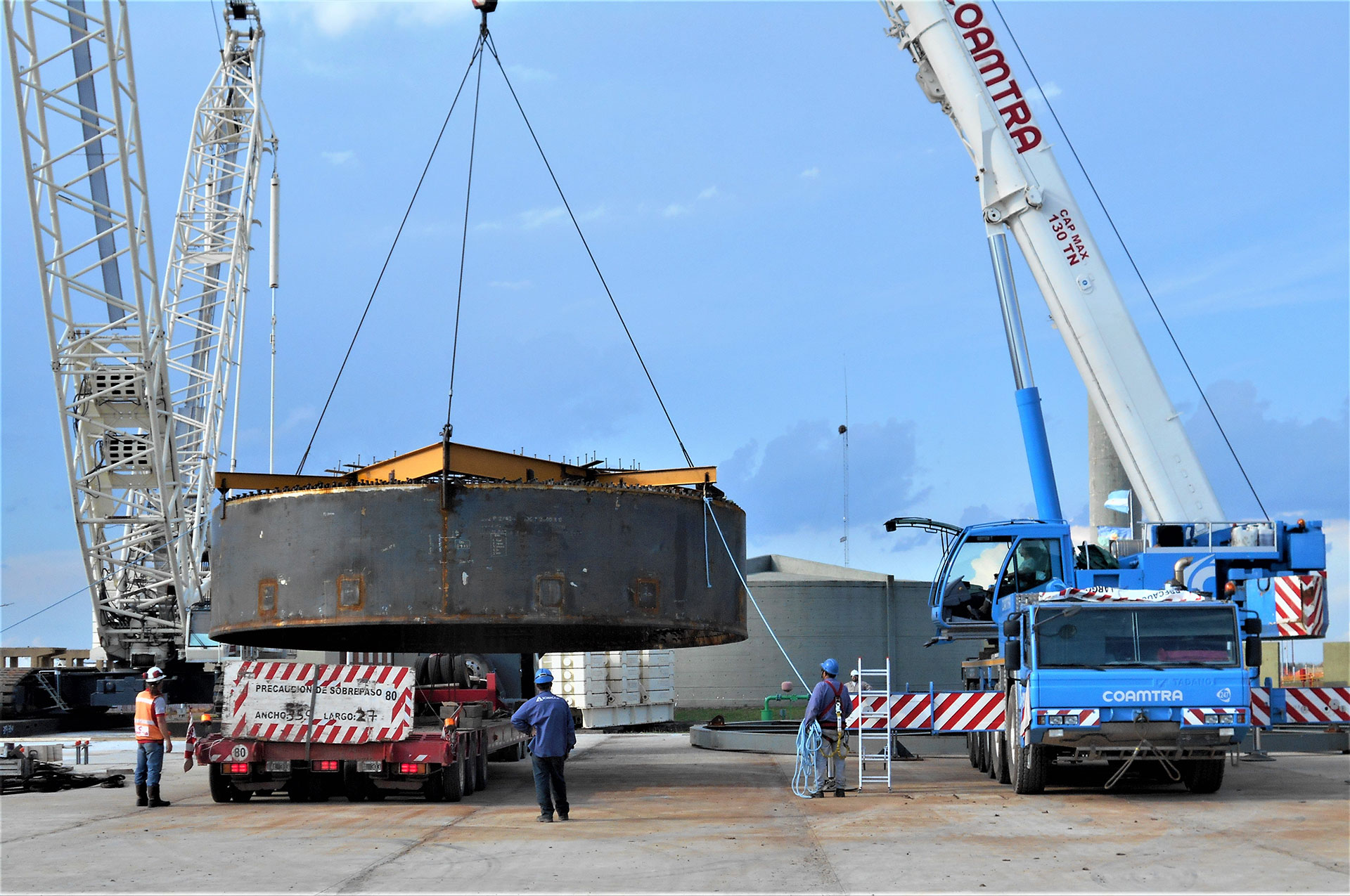 Conuar S.A. / Fabricación de Módulo II 20 Ton, Liner de Contención