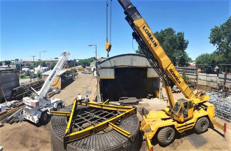 Conuar S.A. / Fabricación de Módulo II 20 Ton, Liner de Contención