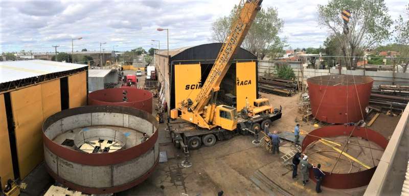 CPM Argentina S.R.L. / Fabricación y Montaje Toaster Cap 7000 Ton Cofco 