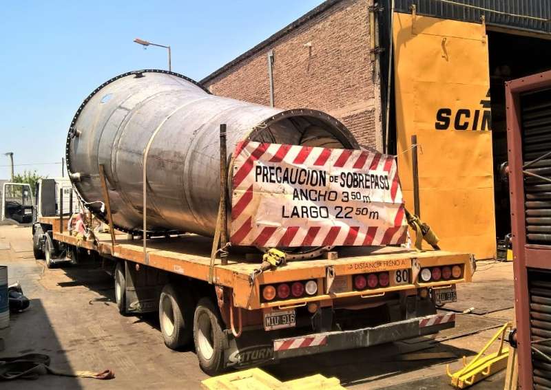 CPM Argentina S.R.L. / Fabricación y Montaje Toaster Cap 7000 Ton Cofco 