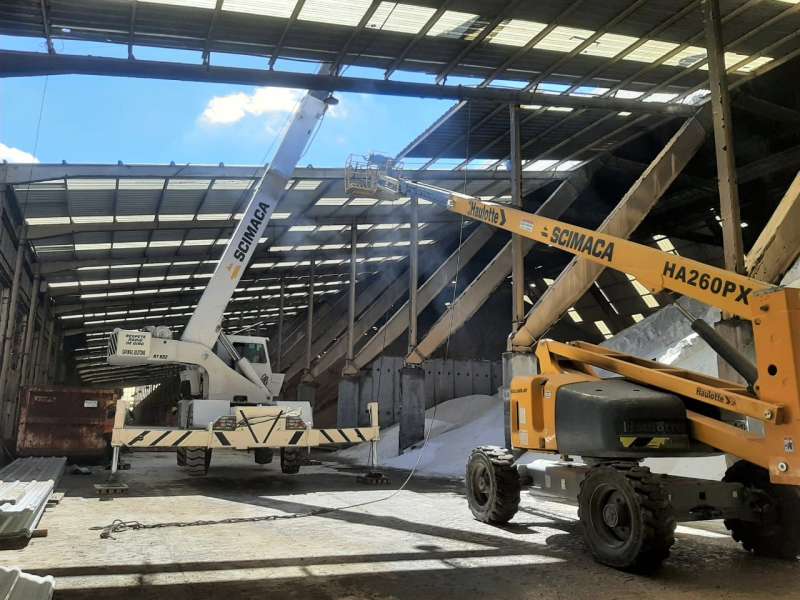 Bunge Argentina S.A. / Reemplazo de cubierta celda 1 de fertilizantes