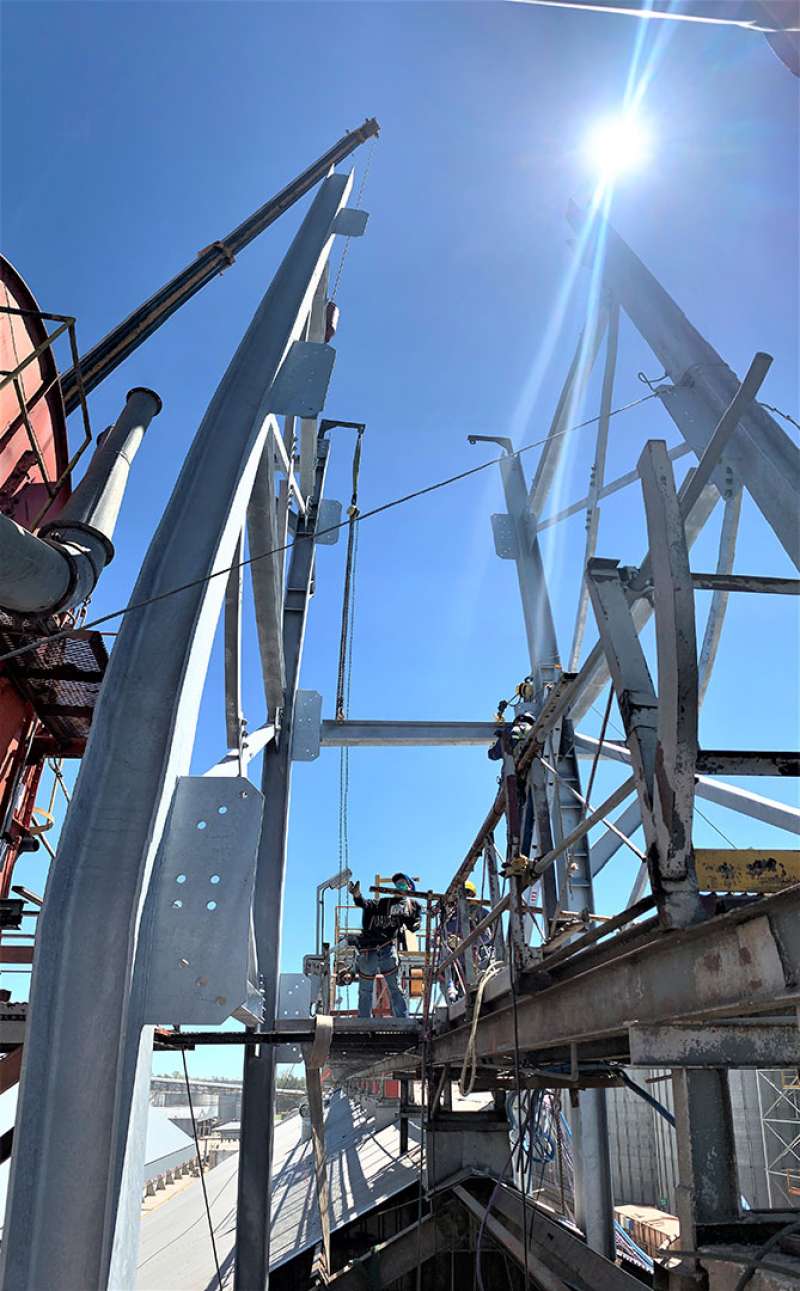 ADM Agro S.R.L. / Fabricación y montaje mecánico de Torre Nora N2 y montaje mecánico de Noria N2 y Cinta C1 (PGSM)