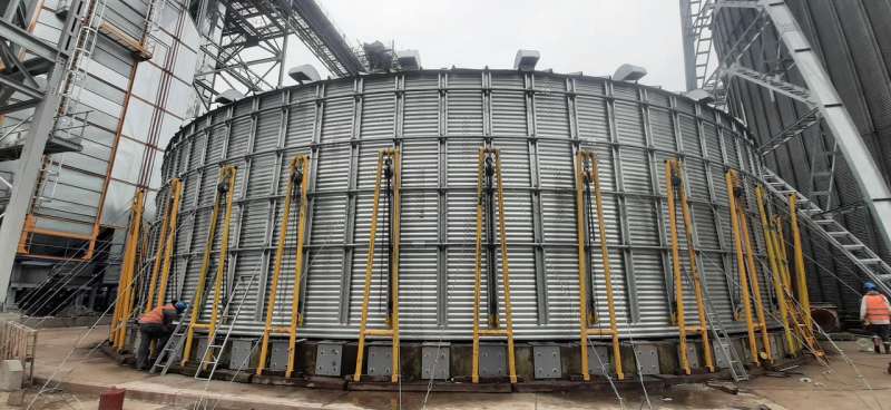 AGD Tucumán – Reconstrucción integral Silo y Estructuras siniestradas