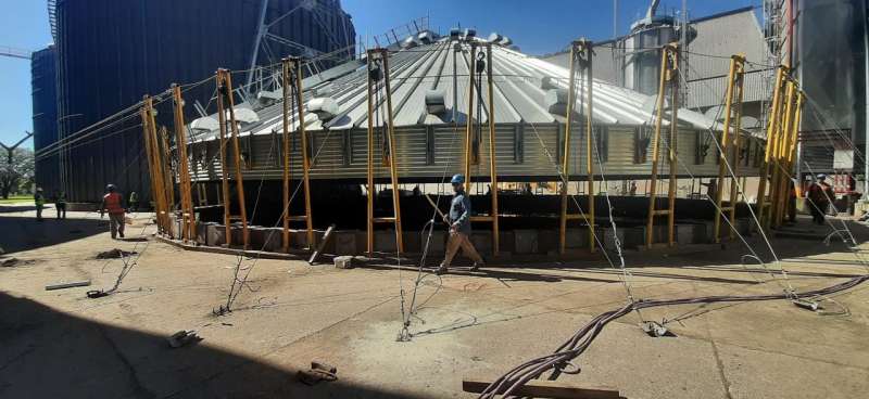 AGD Tucumán – Reconstrucción integral Silo y Estructuras siniestradas