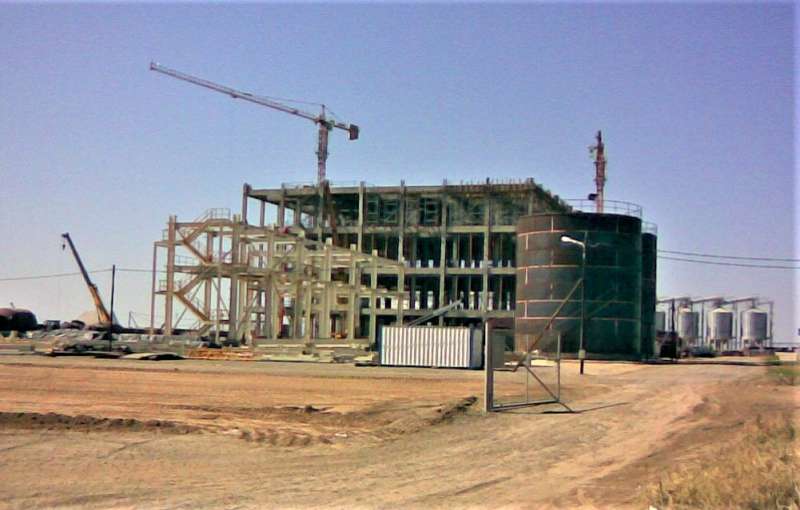 Noble S.A. / Fabricación y montaje edificio de extracción